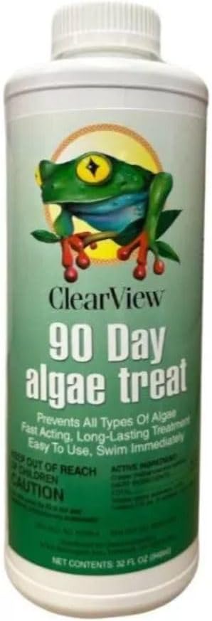Oreq Clearview 90 Day Algae Treat 32 oz CVLATQT12