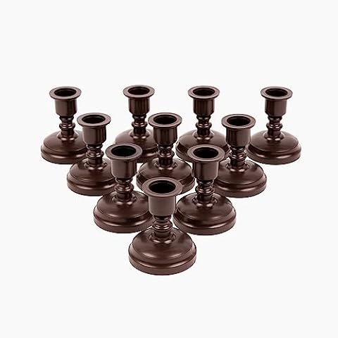 Enchanted Spaces Bronze Candle Holders Cover
