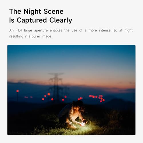 Brightin Star 50mm F1.4 III APS-C Lens for Panasonic LUMIX,Olympus Micro 4/3 Mount, Manual Focus MF Prime Large Aperture Mirrorless Camera Lens Fit for G7, GX85, GX9, G95, GH5, GH6, G100, G9 - Image 6