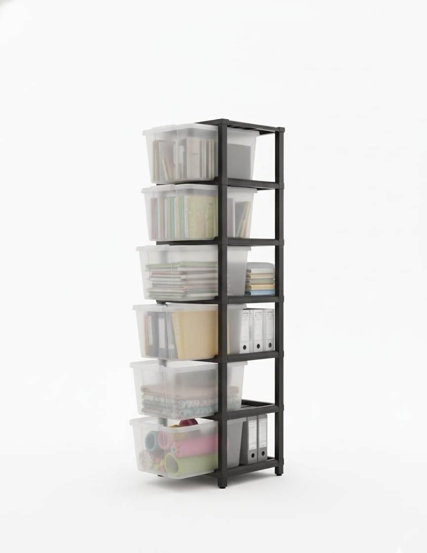 Multipurpose Drawer Plastic Cabinet Organizer for Bedroom Storage, Kids Toys, Study Materials, Office Files, and Accessories Home Use Solution Today