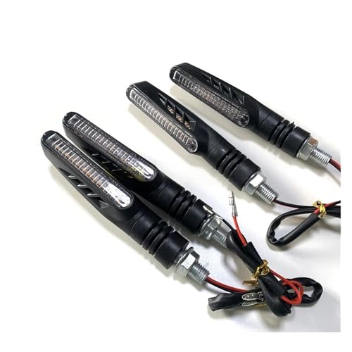 Intermitentes LED universales para moto juego de 4 luces de giro tipo flecha 4