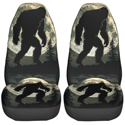 Housses de siège Homme Sauvage : lot de 2 protections universelles lavables pour SUV et camions