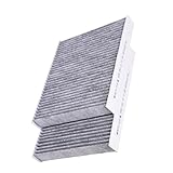 2pcs Activated Carbon Cabin Air Filter 64119163329 Compatible With BMW 520I 530I 535I 550I 640I