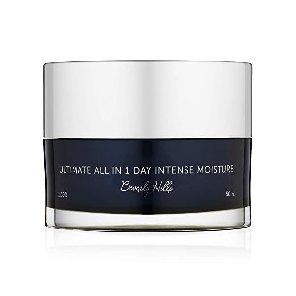 Beverly Hills Facial Moisturizing Day Cream with SPF 30 - Anti Aging Daily Moisturizer for Face with Sunscreen for Whole Day Sun Protection, Skin Hydration & Damage Repair | 50mL (60 Days Supply)