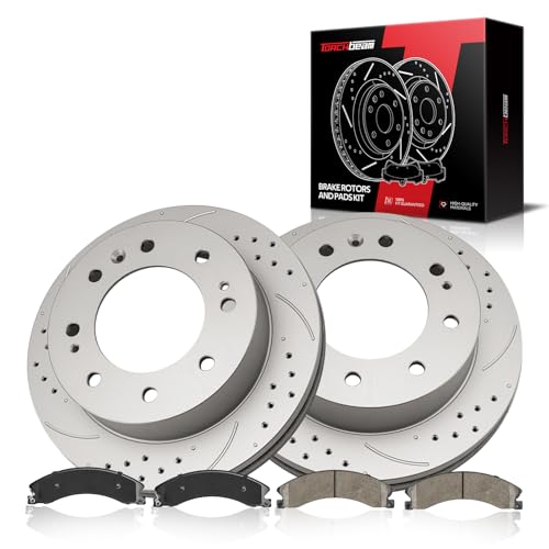 Torchbeam Front Brakes and Rotors Kit Brake Pads Brake Rotors and Pads for Chevrolet 2011-2019...