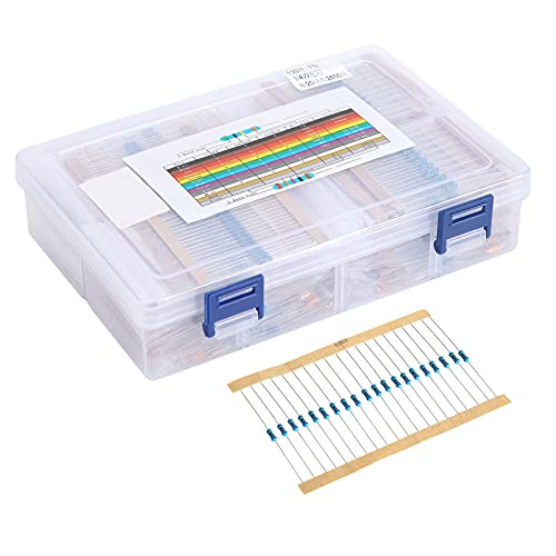 Resistores, Resistores de Filme Metálico Alta Precisão Estável Melhores Conexões para Projetos DIY