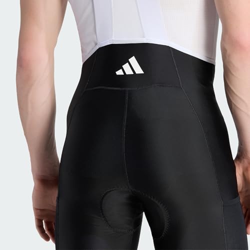 Cuissard de cyclisme à bretelles rembourré homme adidas avec poches cargo - 3