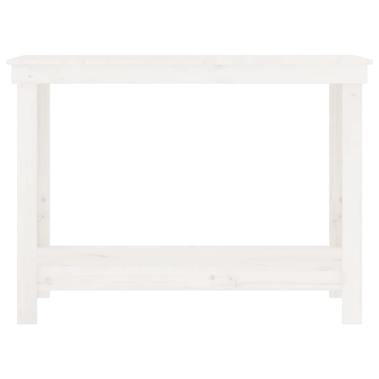 ShGaxin Banco de Trabajo, Mesa De Trabajo Taller, Caballete Mesa, Banco Herramientas, Bancada De Trabalho, Caballete para Mesa, de Madera Maciza de Pino Blanco 110x50x80 cm