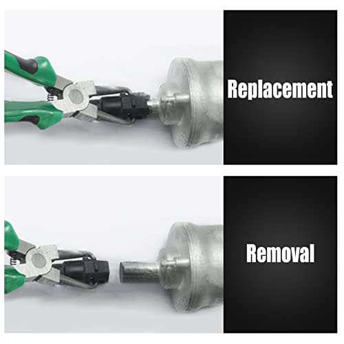 LEONTOOL Fuel Line Pliers 7 Inch Fuel Filter Removal Tool with TPR Handles in-line Fuel Filter Tool Hose Pipe Clip Pliers Fuel Line Disconnect Tool Release Pliers Remover for Auto Maintenance - Image 3