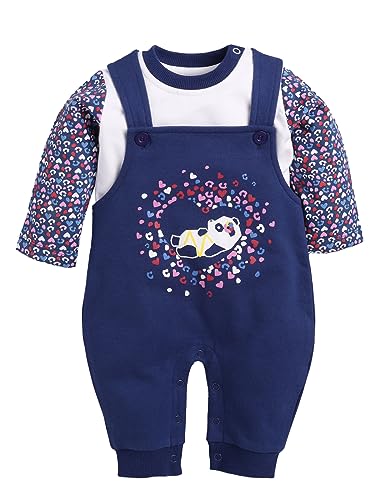 Image of BABY GO Designer Half Sleeve Dungaree for Baby Boys