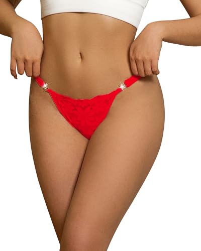 Image of Banamic Sexy Thongs for Women G-String Thongs with Double Straps Panties