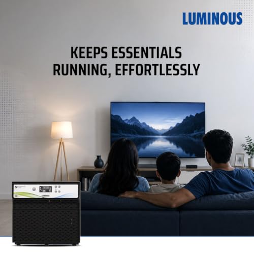 Image of Luminous Maximus 2300+ Pure Sine Wave Inverter for Home,Office & Shops | 2000VA /24V Capacity | Smart LCD Display | High-Capacity Backup Solution | Easy Installation | 36 Months Warranty