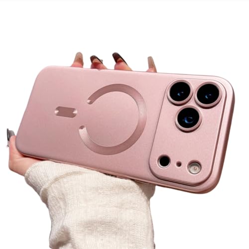 Coque peinture métallisée iPhone 16 Pro souple premium et compatible magnétique