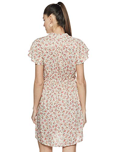 Image of SERA Women's Georgette A-Line Midi Dress