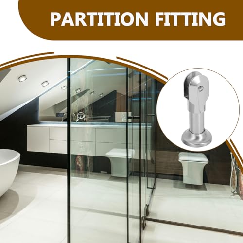 Cubículo de baño estable con patas de soporte para inodoro 5