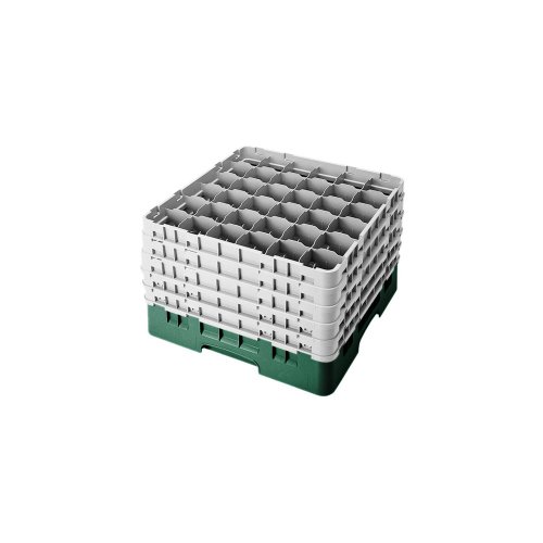 Camrack Glass Rack, W/5 Extenders, Full Size, 36 Compartments, 2-7/8'' Max. Dia., 10-1/8'' Max. (2 Pieces/Unit)