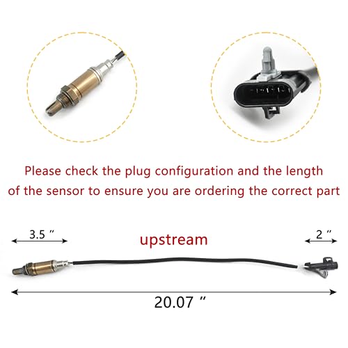 Sensor de Oxígeno Sanooer para Chevy Silverado 2pcs miniatura 2