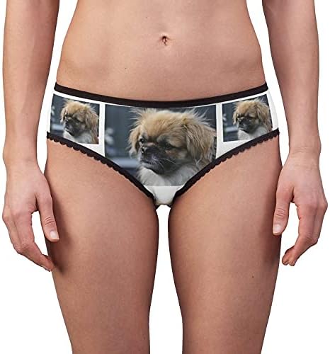 DogsMakeMeHappy Tibetan Spaniel Panties, Tibetan Spaniel Underwear, Briefs, Cotton Briefs, Funny Underwear, Panties For Women