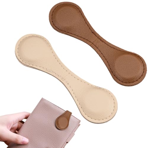 NJCXOLA 2 Stück Leder-Magnet-Lesezeichen Magnetisch Retro-Buchseitenhalter Vintage-Seitenmarkierungsclip handgefertigt niedliches Lesezubehör für Frauen Bücherwurm Buchliebhaber Lesergeschenk