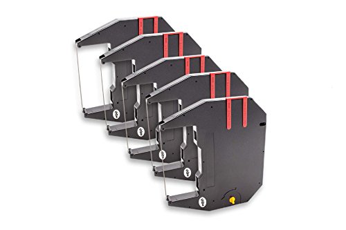 3 Stück Schreibmaschinen Farbband - Kompatibel Mit GR4 GR1 Group 4 Rot/Schwarz