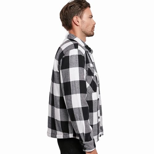 Image of Brandit Men's Lumber Jacket Black /Blue