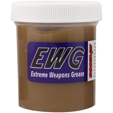 SLIP 2000 Extreme Weapons Grease (EWG), Reduces Friction and Wear, Grease Lube in Anti-Ware Package, Extreme Pressure Properties, No PTFE, 4 oz Cover
