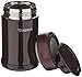 Zojirushi Stainless Steel Food Jar, Medium, Dark Brown