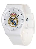 Real Madrid RM38-W Soccer Club Slimline Souvenir Watch44; White
