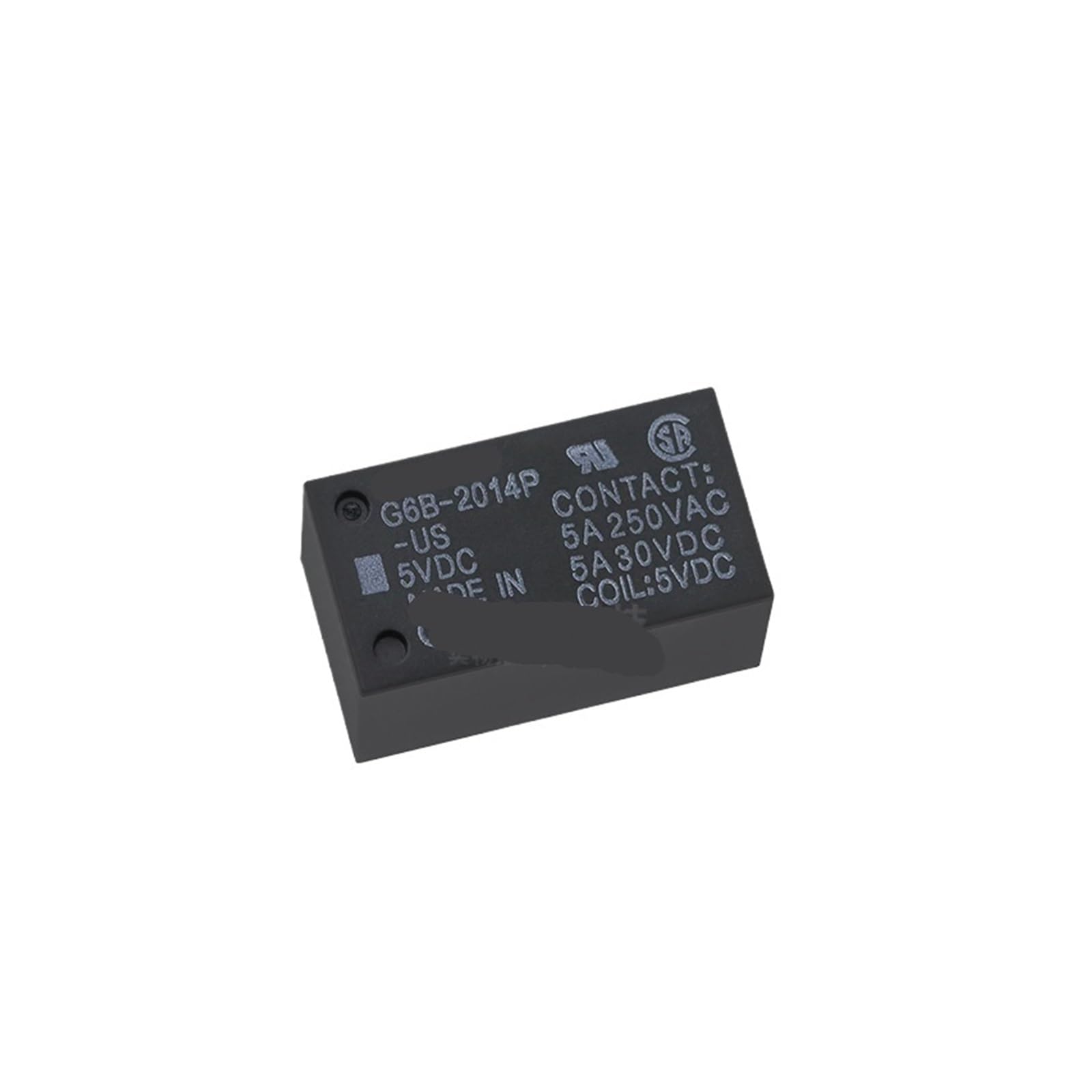 Relais électromagnétique G6B-2014P-US-5VDC 5V pour commutation de puissance