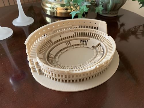 Roman Colosseum Model- 3D Printed (12, Beige)