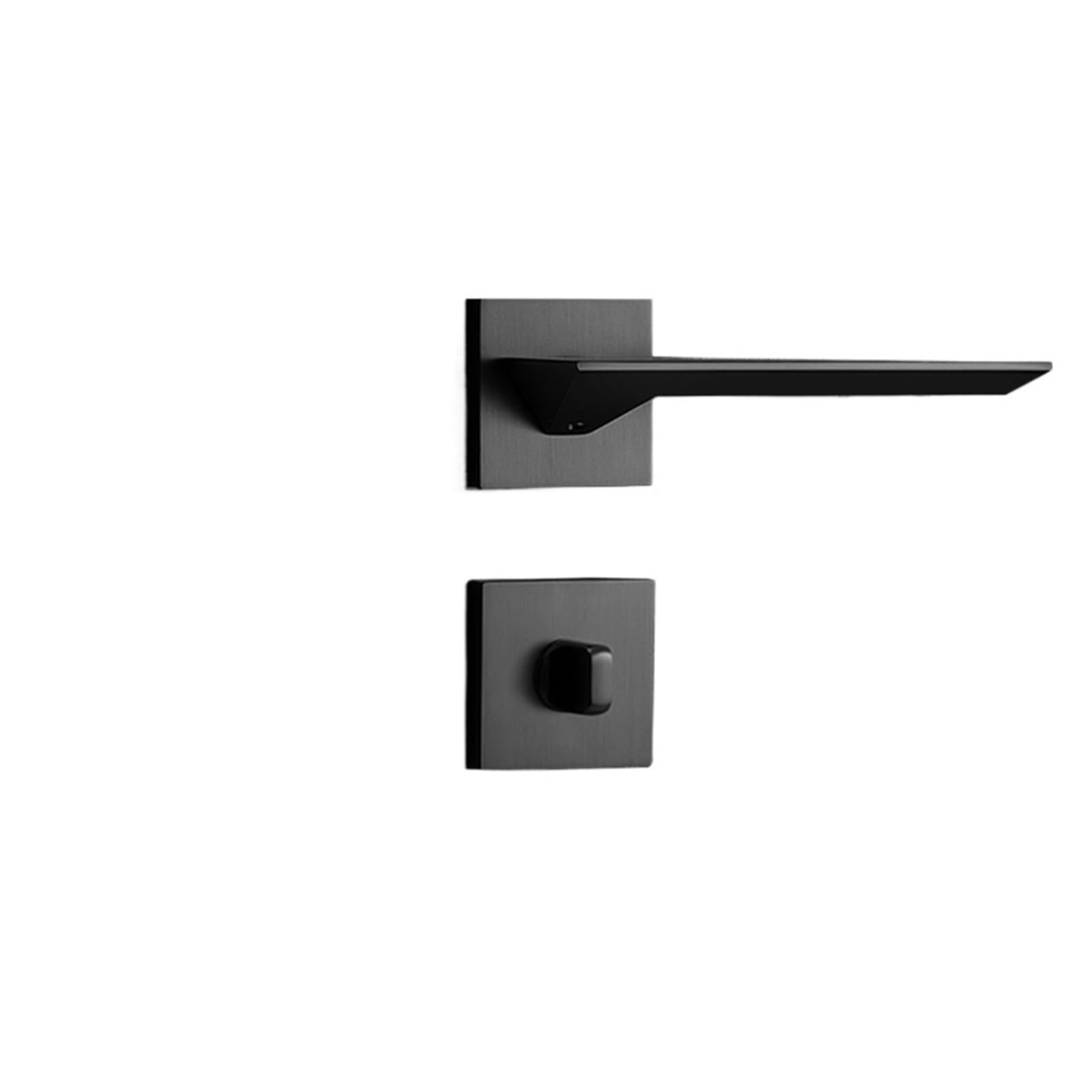 Serrure de porte invisible alliage zinc pour pièce intérieure et bois