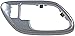 Dorman 91189 Front Driver Side Interior Door Handle Bezel Compatible with Select Chevrolet / GMC Models