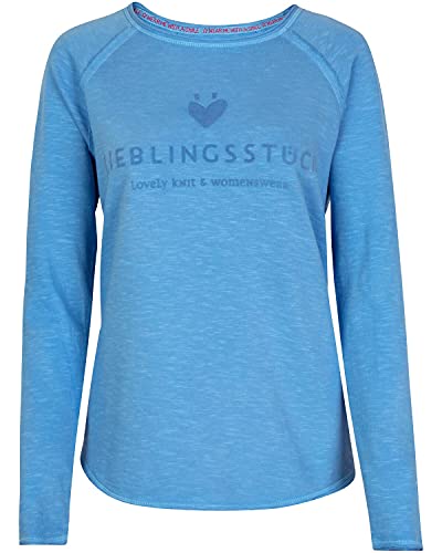 Lieblingsstück Damen Langarmshirt CATHRINAEP Aqua (53) S