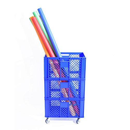 Chariot de rangement Beco frites de piscine pour stocker 40 frites