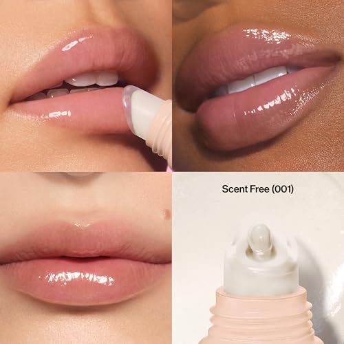 Image of Revlon Glimmer Lip Treat Balm + Mask, 001 Scent Free, 0.4 fl oz | Overnight peptide lip treatment. Doubles as daily balm & all-night lip mask. Hydrates for softer, plumper-looking lips.