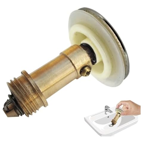 Vigorola Spring Bolt Bathroom Sink Plug Cover