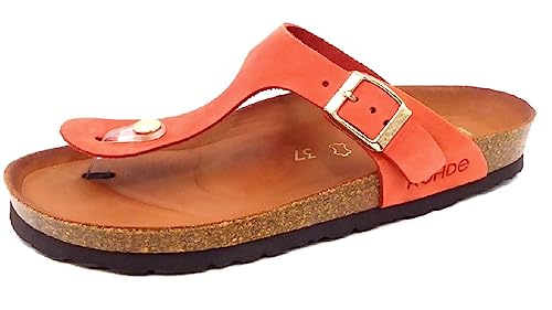 Rohde Alba Mules Femme chaussons cuir confortables été hiver