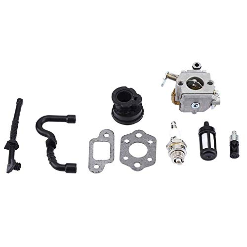 Carburateur MS170 MS180 réparation fuite essence et calage