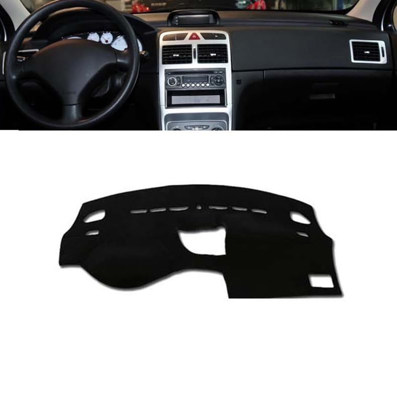 SOUTES Voiture Couverture Tableau Bord Tapis Pour V-W New Beetle 2004-2010, Antidérapant Pad Pare-Soleil Instrument Tapis Voiture Accessoires De Tableau De Bord,A/LHD