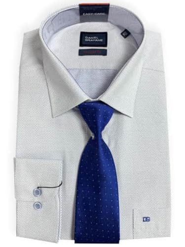 Ensemble chemise et cravate Gordon DG's Drifter Daniel Grahame 15659T bleu 46