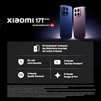 XIAOMI 17T Pro Smartphone 12GB+512GB- Handy mit Android, 6,83 Zoll 144Hz Eye-Care Display, 7000mAh Silizium-Kohlenstoff-Akku, Leica 5X Telekamera, Tiefviolett，Included Hair Dryer (Pink, 2 Nozzles) – Ansicht 3