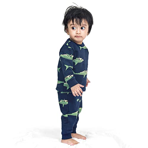 Image of ARIEL Cotton Fleece Clothing Sets for Boys & girls - Unisex Winter Clothing sets Full Sleeve T-shirt & Pant