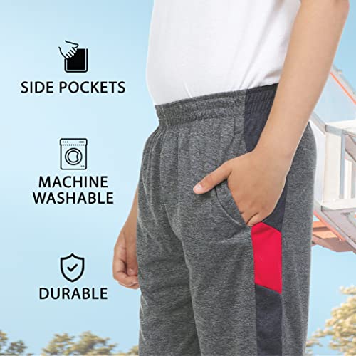 Power Forward 4 Pack: Boys Youth Athletic Active Performance Sports Workout Basketball Lightweight Gym Shorts3