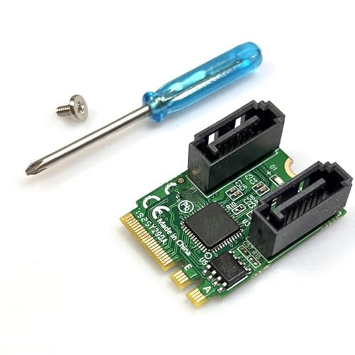 Module SATA3.0 double port carte extension M.2 A+E NVMe