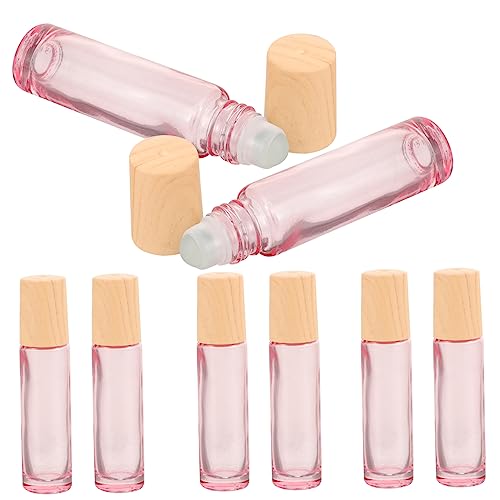 Healeved 8 Botellas Embotelladoras De Aceite Esencial Para Difusor De Aceite Esencial Difusor De Aceite Aceites Esenciales Botella De Spray De Agua Rodillos De Aceite Esencial Bomba