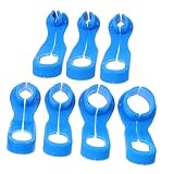 AKOOSY 1 Jeu Démontage De Tuyau De Climatisation Filtres De Condenseur Kit De Recharge De Fil De Climatisation Connecteurs D'Ailettes De Fuite De Transmission Réglables 7 pièces