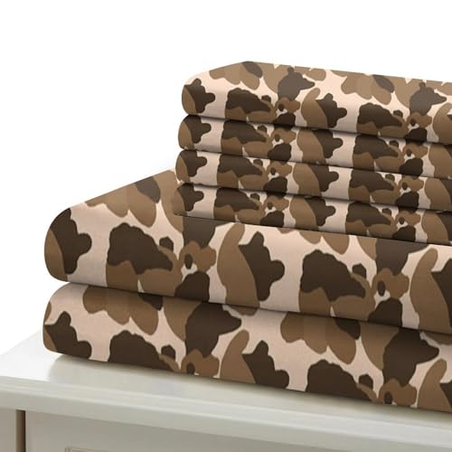 Parure de lit militaire housse de couette camouflage 135x200 pour chambre ado - 7