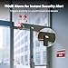 Exit Stopper Door Alarm with 110dB Siren,Commercial Emergency Exit Security Device,Battery Powered Magnetic Sensor, Easy Installation,Ideal for Warehouse,Office,Retail,Industrial Exit Safety