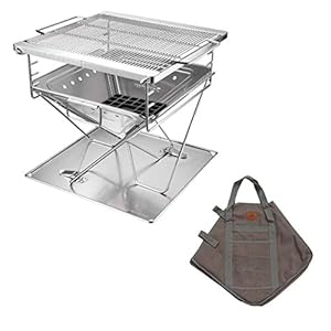 CAMPINGMOON 3-in-1 Holzkohlegrill MT-035