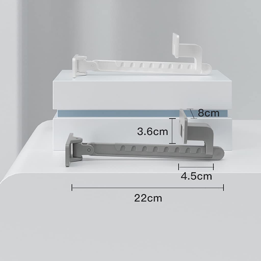 Fensterschlösser, Fensterbegrenzer, Fensterstopper, Tür-Diebstahlschutzbegrenzer, verwenden, 3M-VHB-Kleber, kein Werkzeug oder Bohren erforderlich, for Babys, Kinder, Ha
